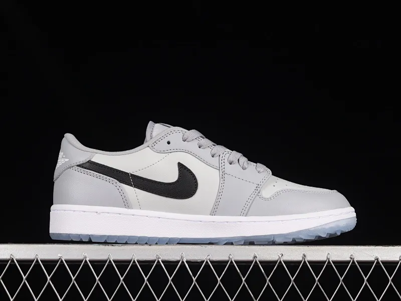 All categories Air Jordan Jordan series basketball shoes Air Jordan 1 Low G version pure original Air Jordan 1 Low Golf AJ1 Joe 1 new golf version Wolf gray color DD9315-002